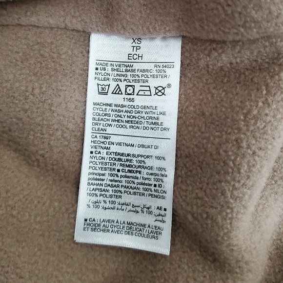 Old Navy Size XS Frost Free Puffer Jacket - Picture 5 of 6